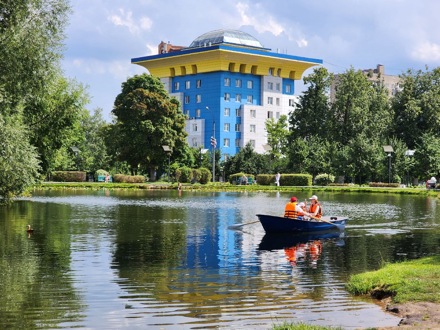 Одинцово, благоустройство, пруд, площадь, развлечение,