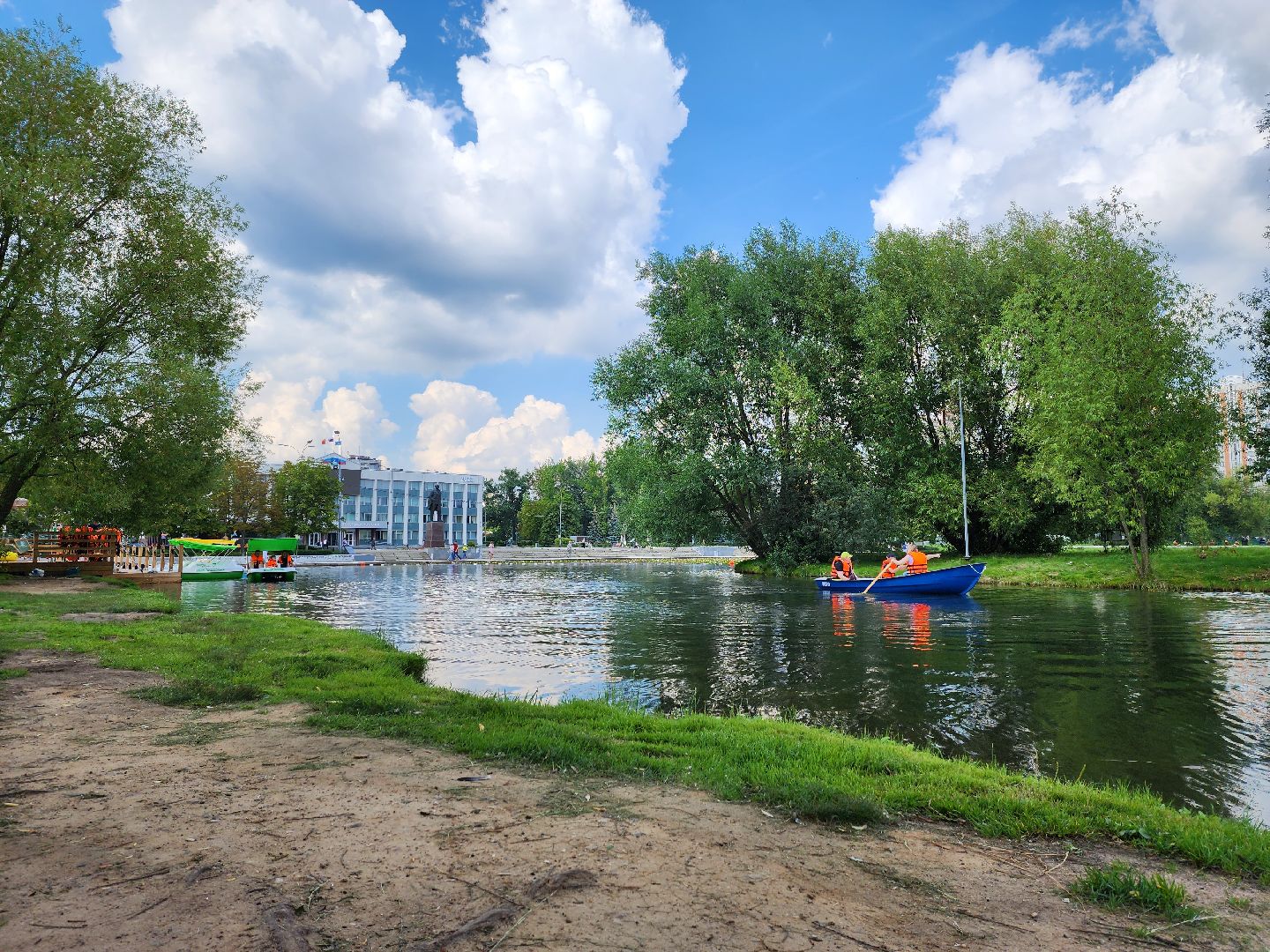 Одинцово, благоустройство, пруд, площадь, развлечение,