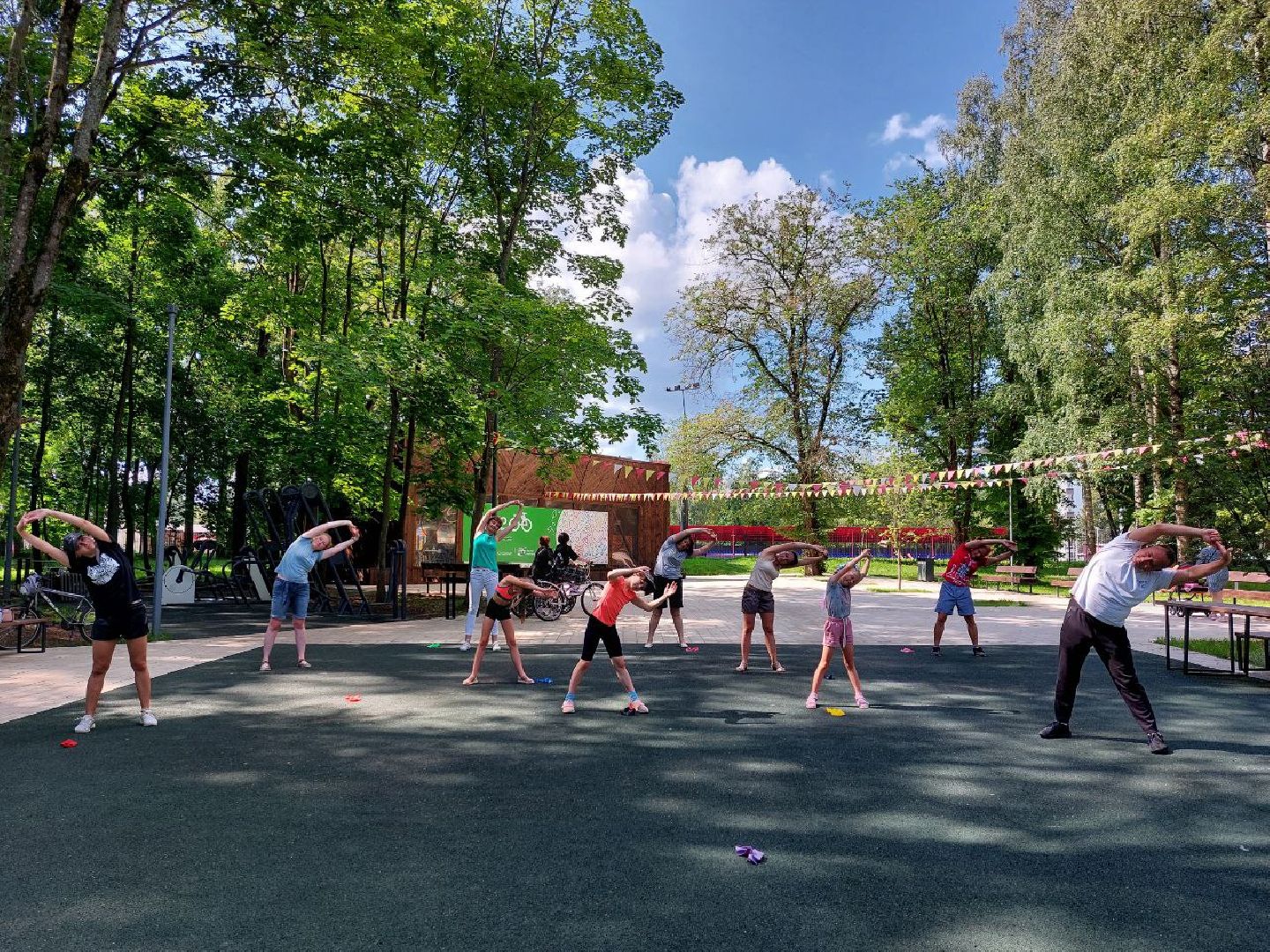 Солнечногорск, спорт, зарядка, фитнес, тренировки