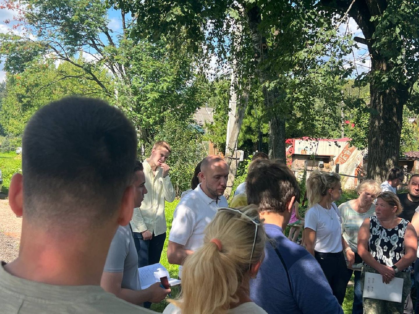 Солнечногорск, жители, деревня, встреча, благоустройство