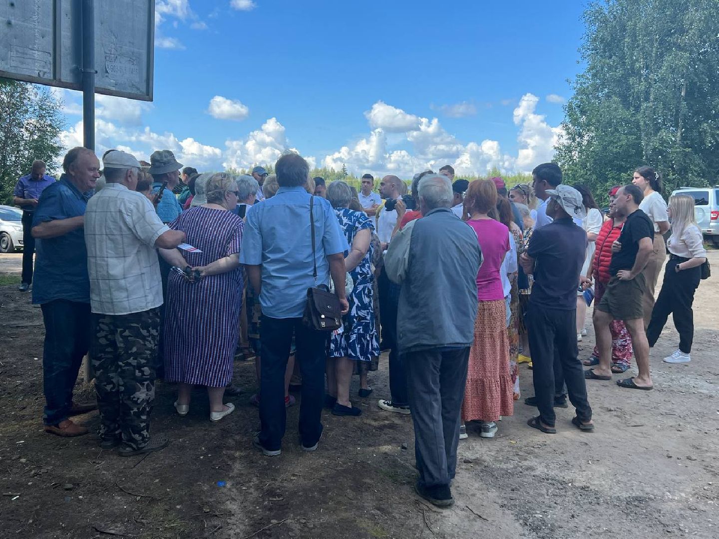 Солнечногорск, жители, деревня, встреча, благоустройство