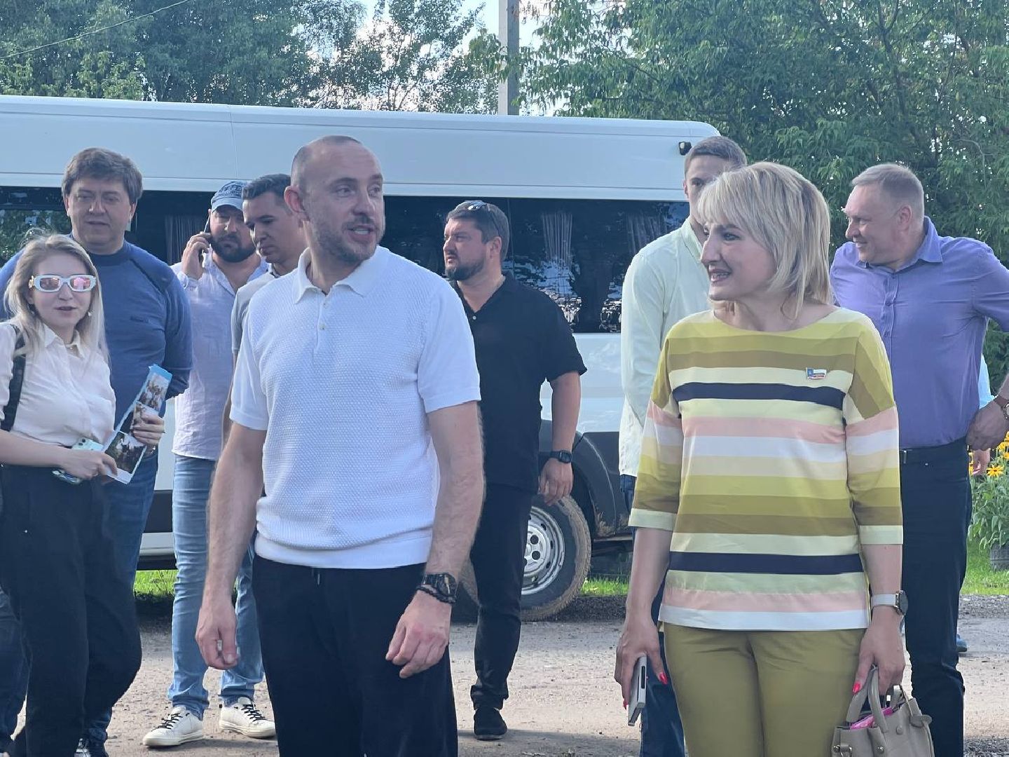 Солнечногорск, жители, деревня, встреча, благоустройство