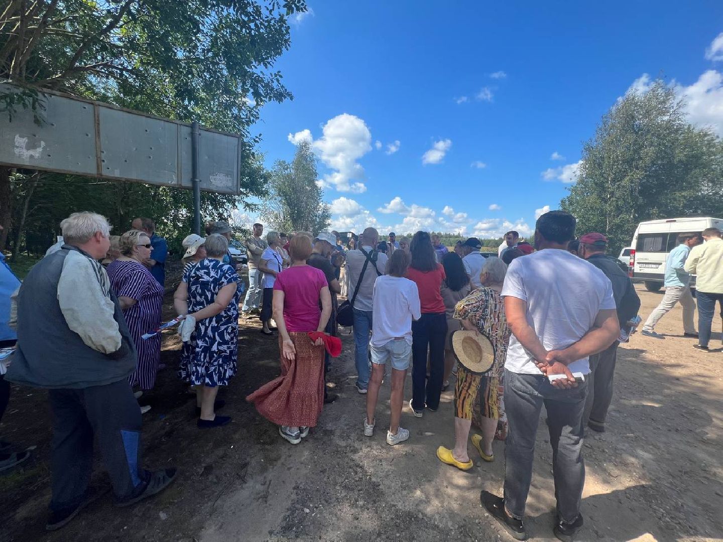 Солнечногорск, жители, деревня, встреча, благоустройство