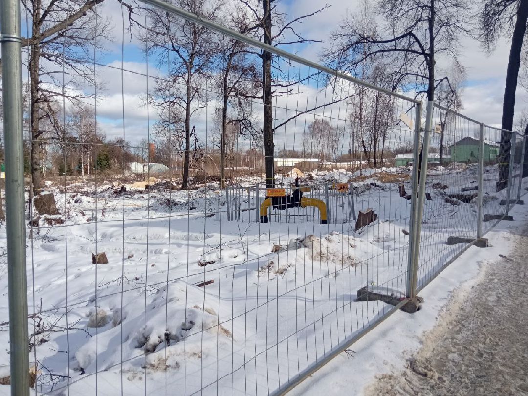 Павловский Посад, Парки, Строительство