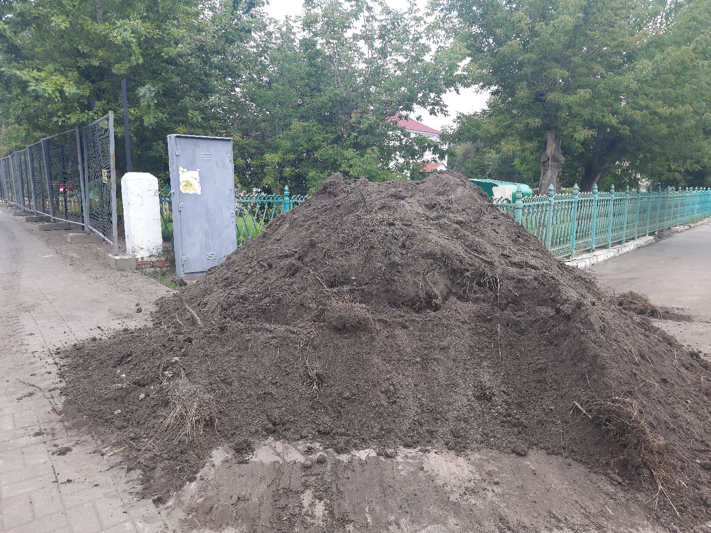 городской округ Шатура, новый забор,