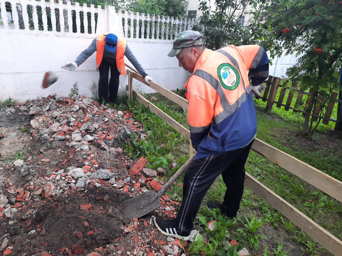 городской округ Шатура, новый забор,