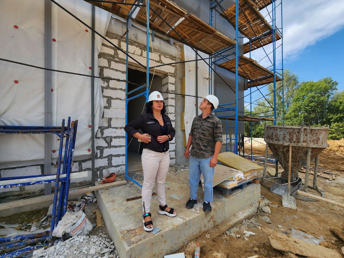 поликлиника, серпухов, строительство, ивановские дворики, минстрой, медицина,