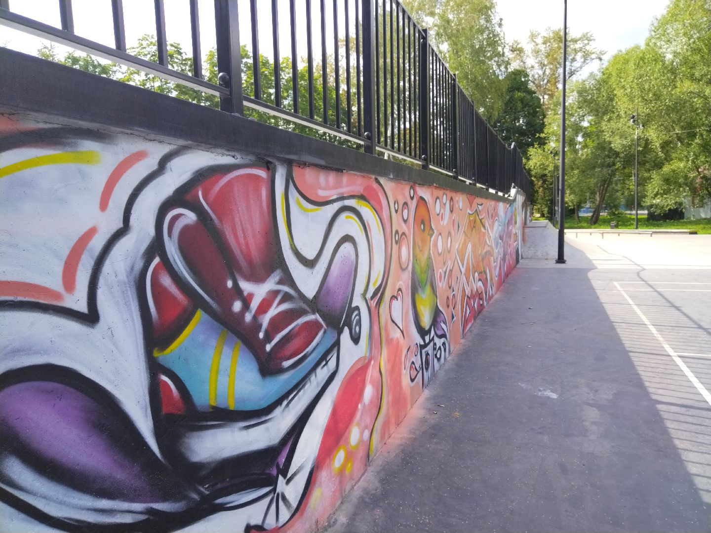 Мытищи, Скейт-парк, Вова Соннин, граффити, стрит-арт