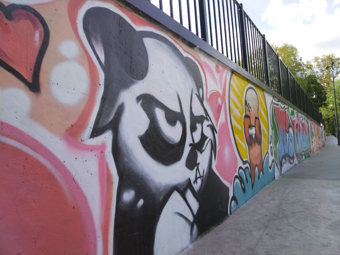 Мытищи, Скейт-парк, Вова Соннин, граффити, стрит-арт