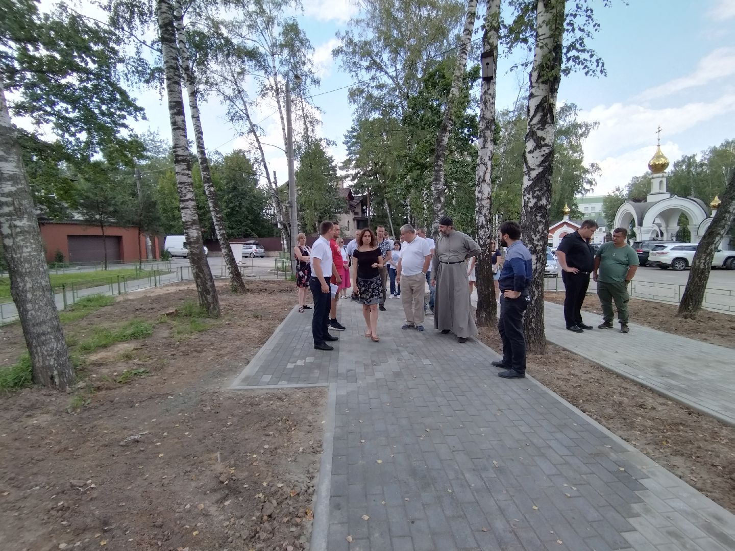 Благоустройство, Никольский храм, Дружба, Мытищи