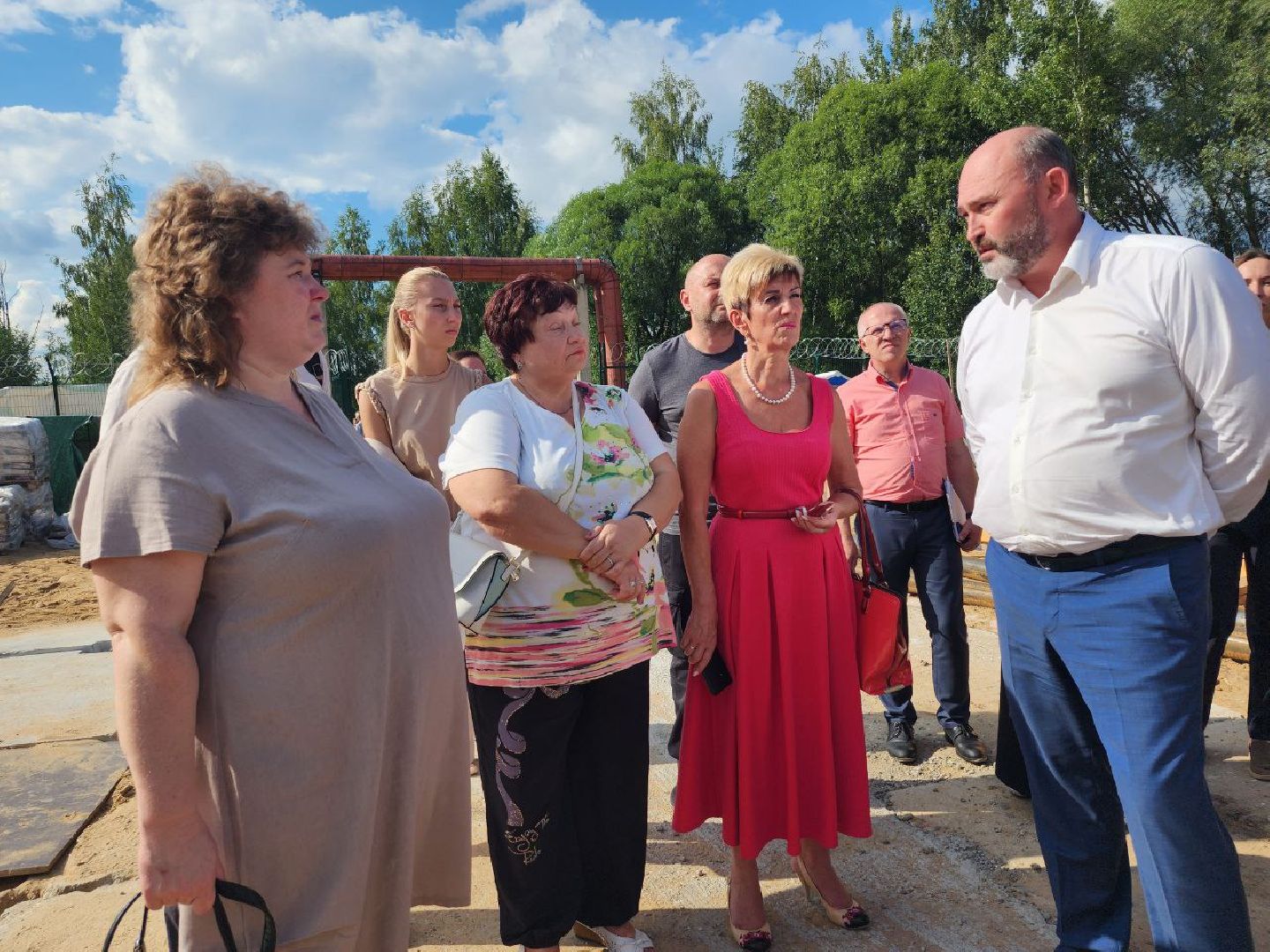 Заречье, богородский округ, вода, трубы, министр, ЖКХ