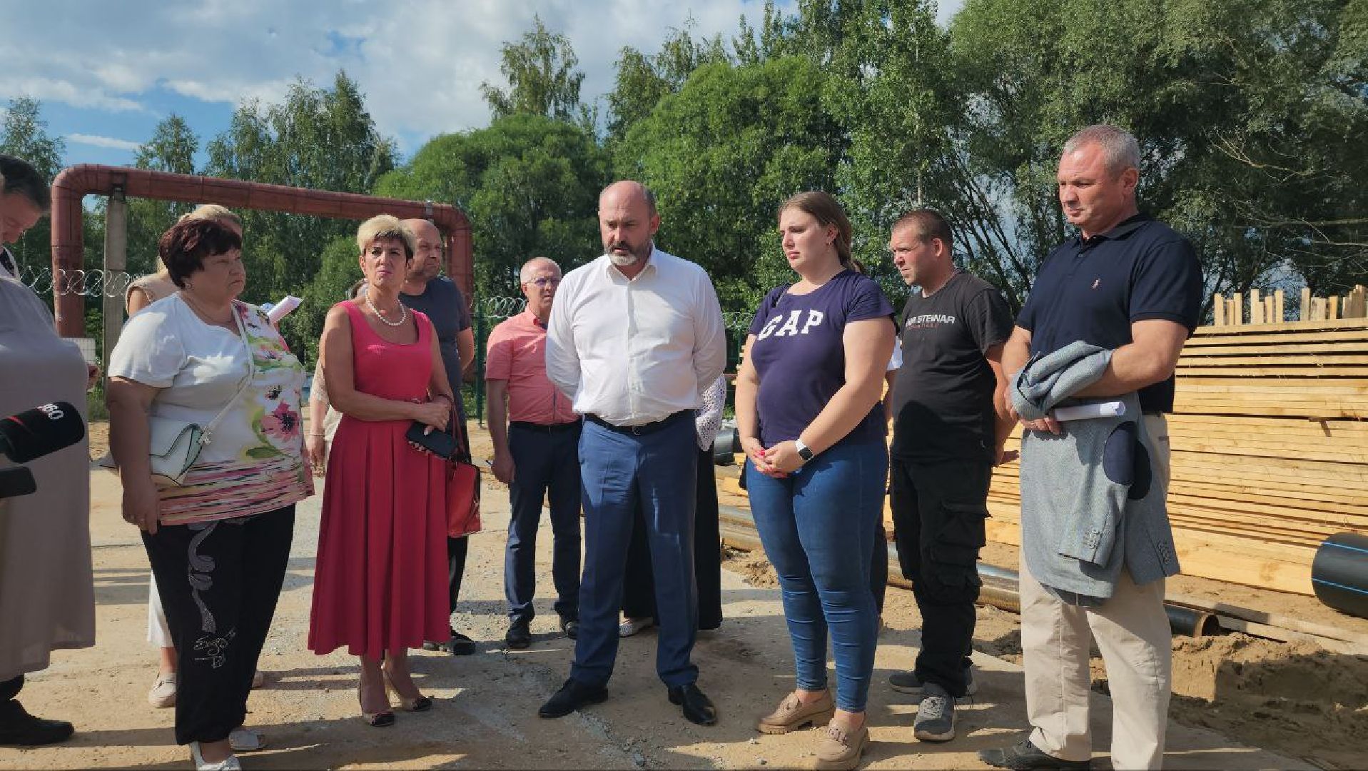 Заречье, богородский округ, вода, трубы, министр, ЖКХ