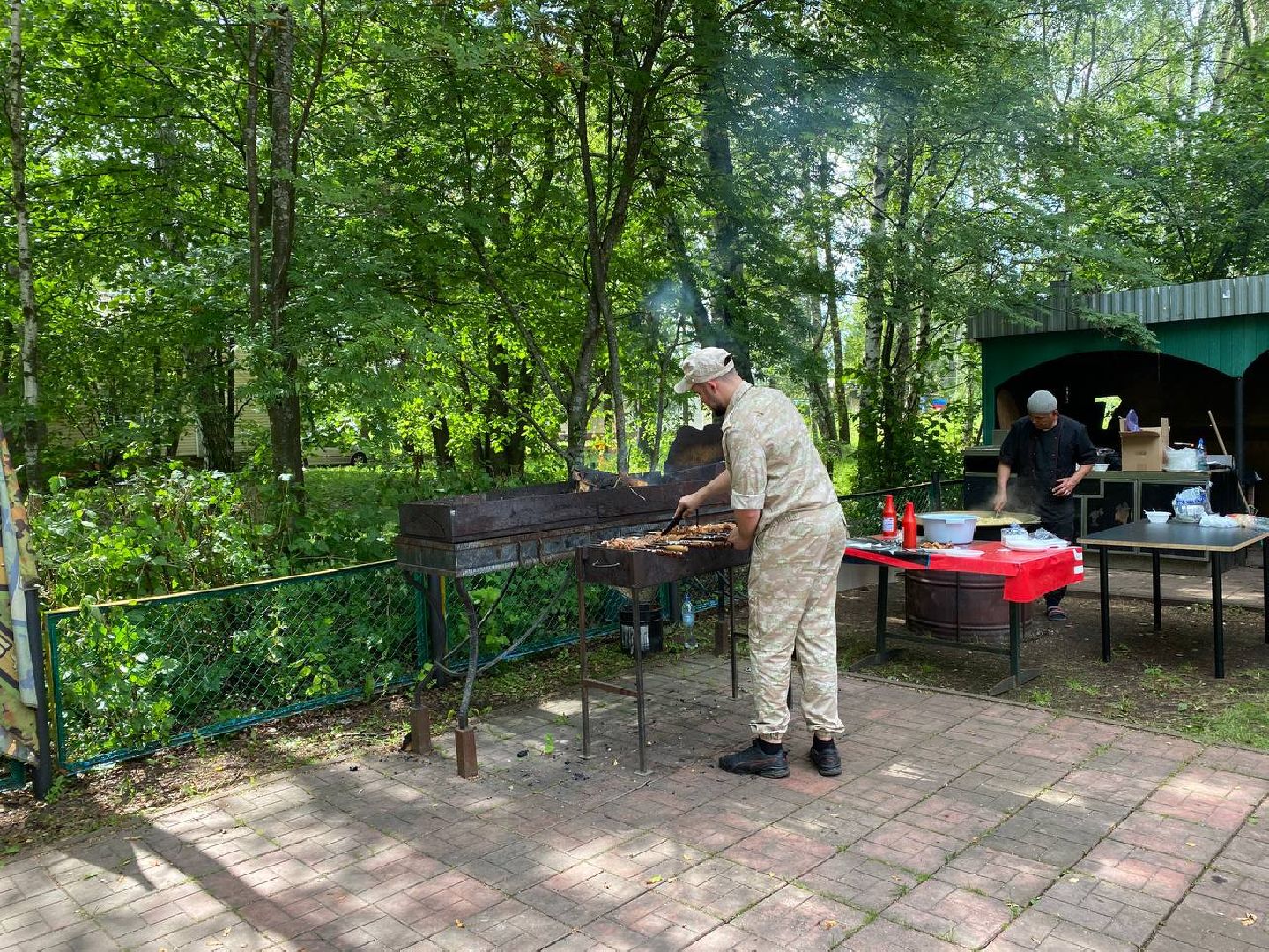 Чехов, ВДВ, праздник, угощения, аэроклуб ДОСААФ