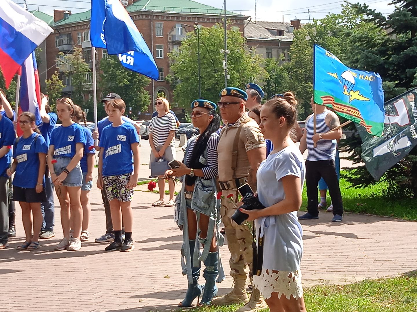 День, ВДВ, мемориал, Афган-Чечня-Россия, Прохоров, Чистюхин, митинг