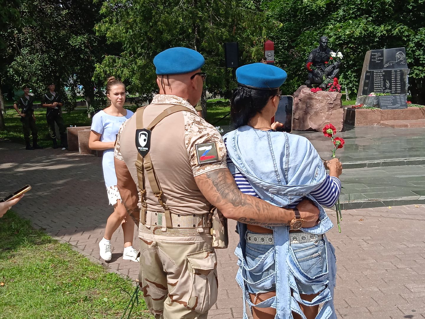 День, ВДВ, мемориал, Афган-Чечня-Россия, Прохоров, Чистюхин, митинг