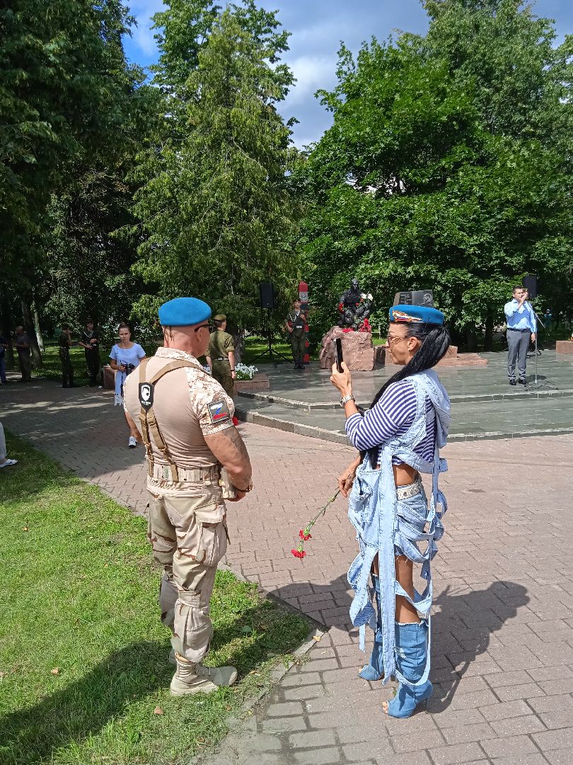 День, ВДВ, мемориал, Афган-Чечня-Россия, Прохоров, Чистюхин, митинг