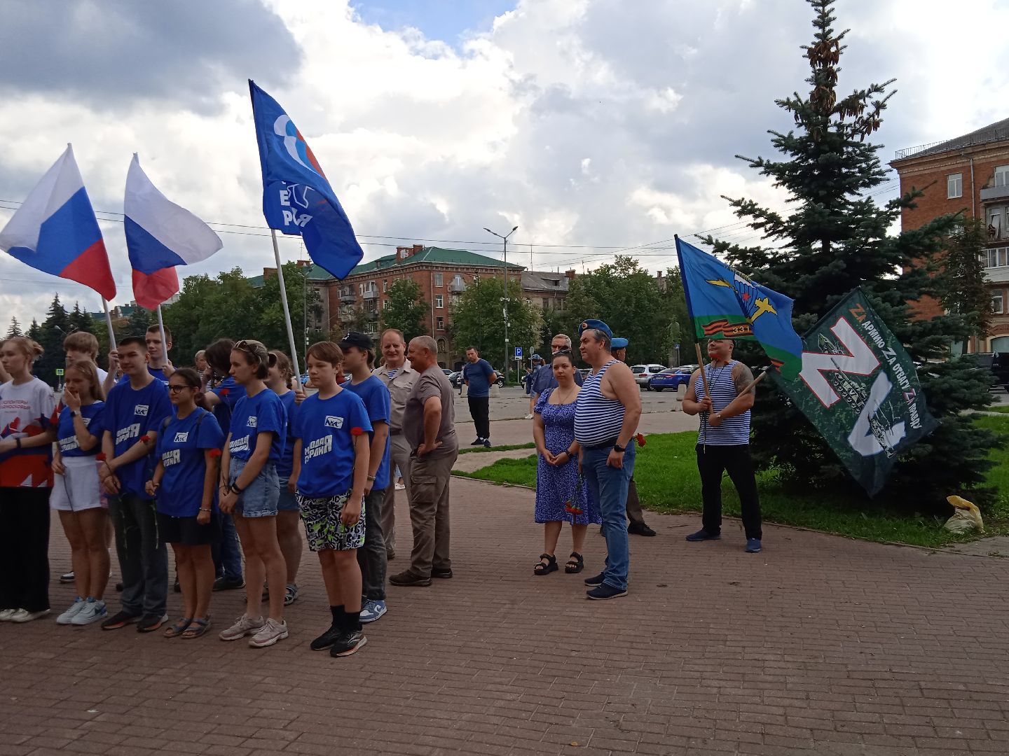 День, ВДВ, мемориал, Афган-Чечня-Россия, Прохоров, Чистюхин, митинг