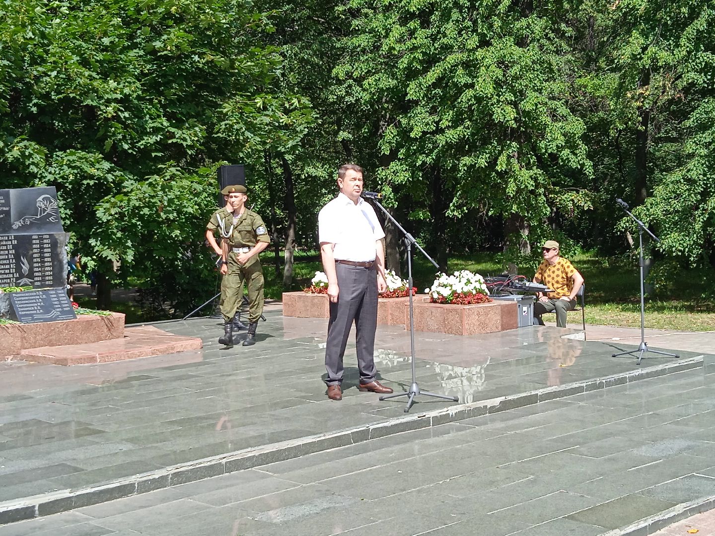 День, ВДВ, мемориал, Афган-Чечня-Россия, Прохоров, Чистюхин, митинг