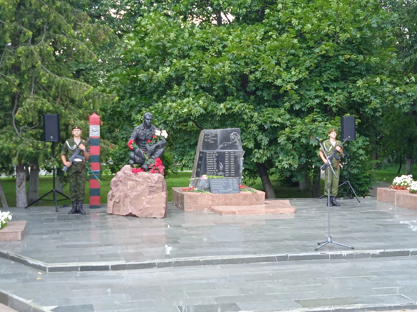 День, ВДВ, мемориал, Афган-Чечня-Россия, Прохоров, Чистюхин, митинг