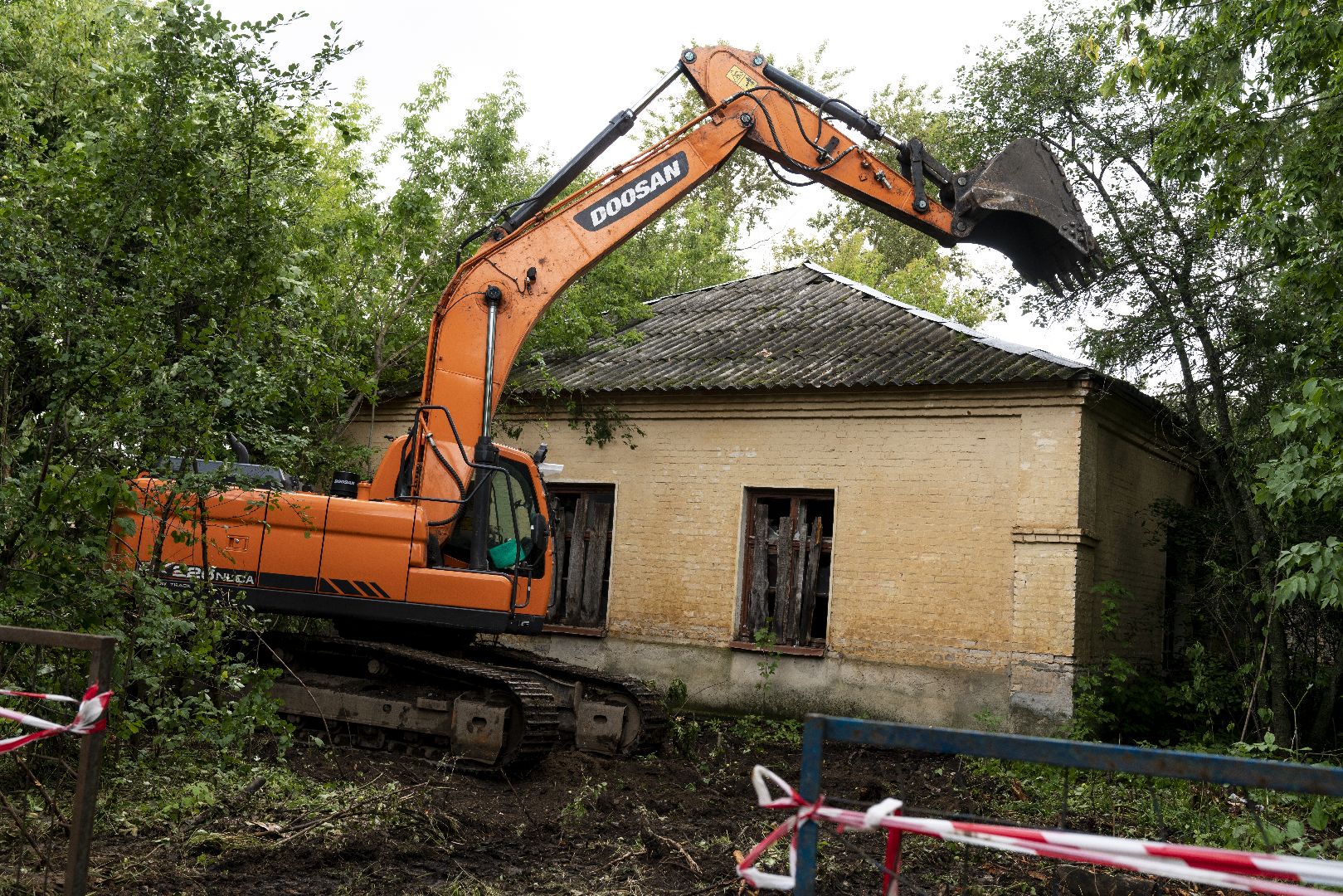 Снос дома, Домодедово
