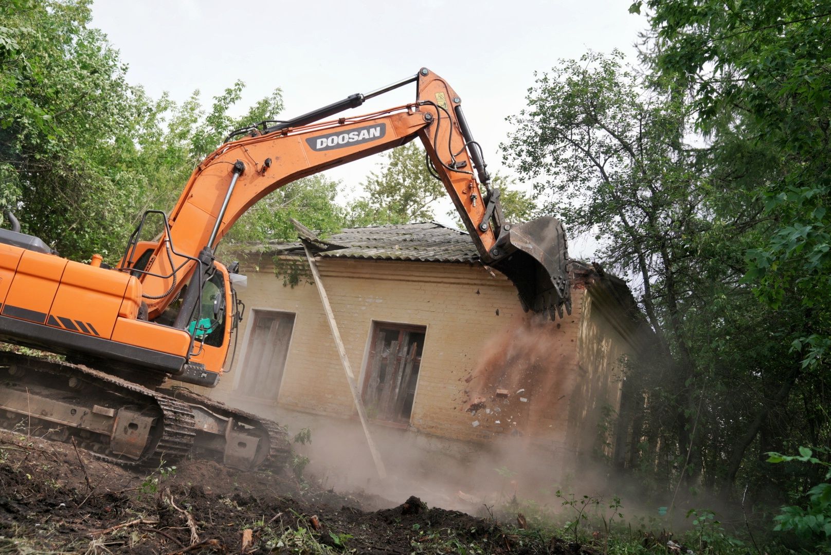 Снос дома, Домодедово