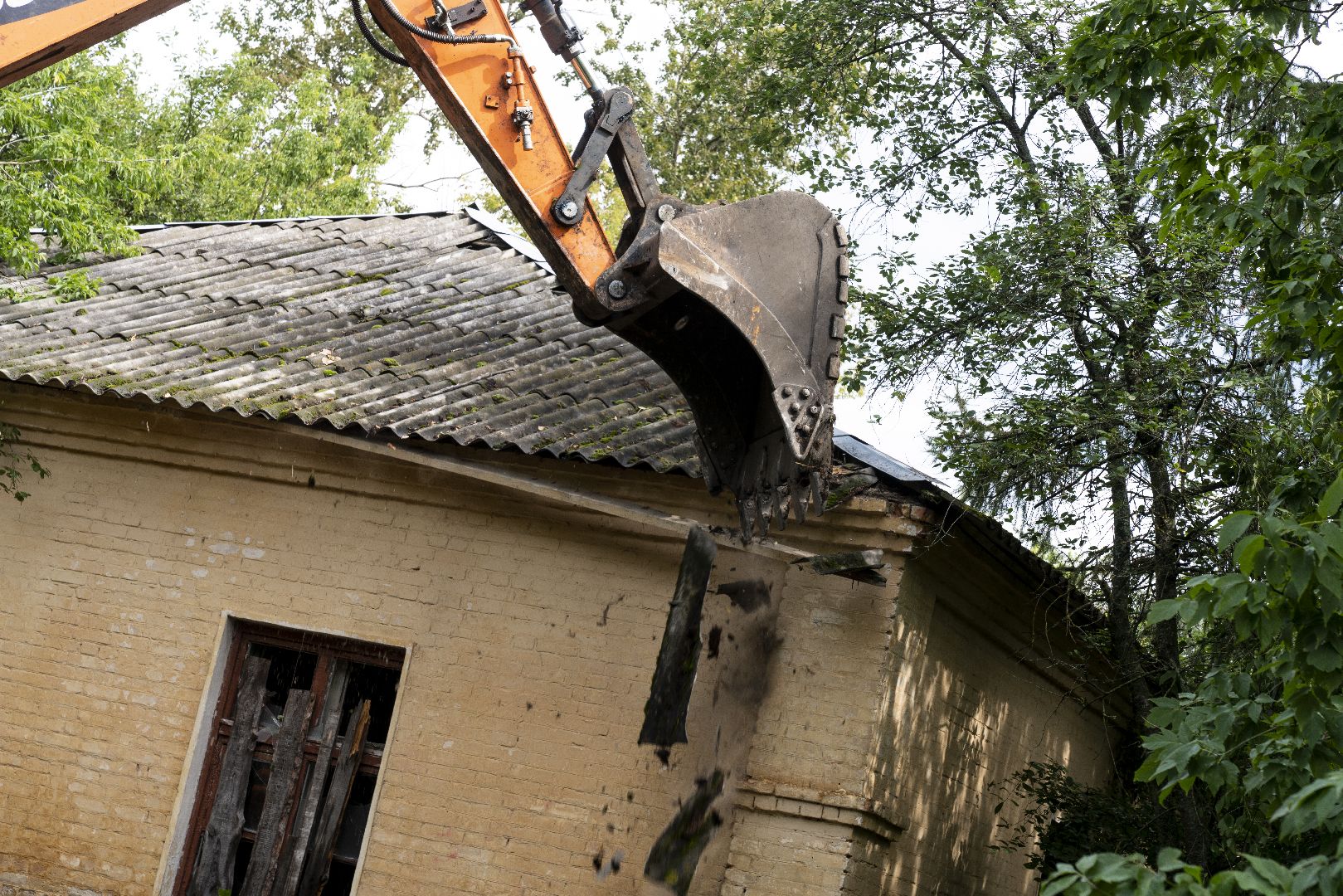 Снос дома, Домодедово