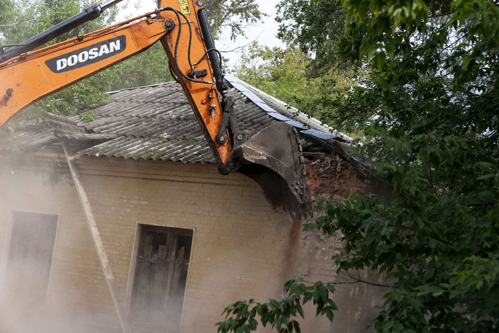 Снос дома, Домодедово