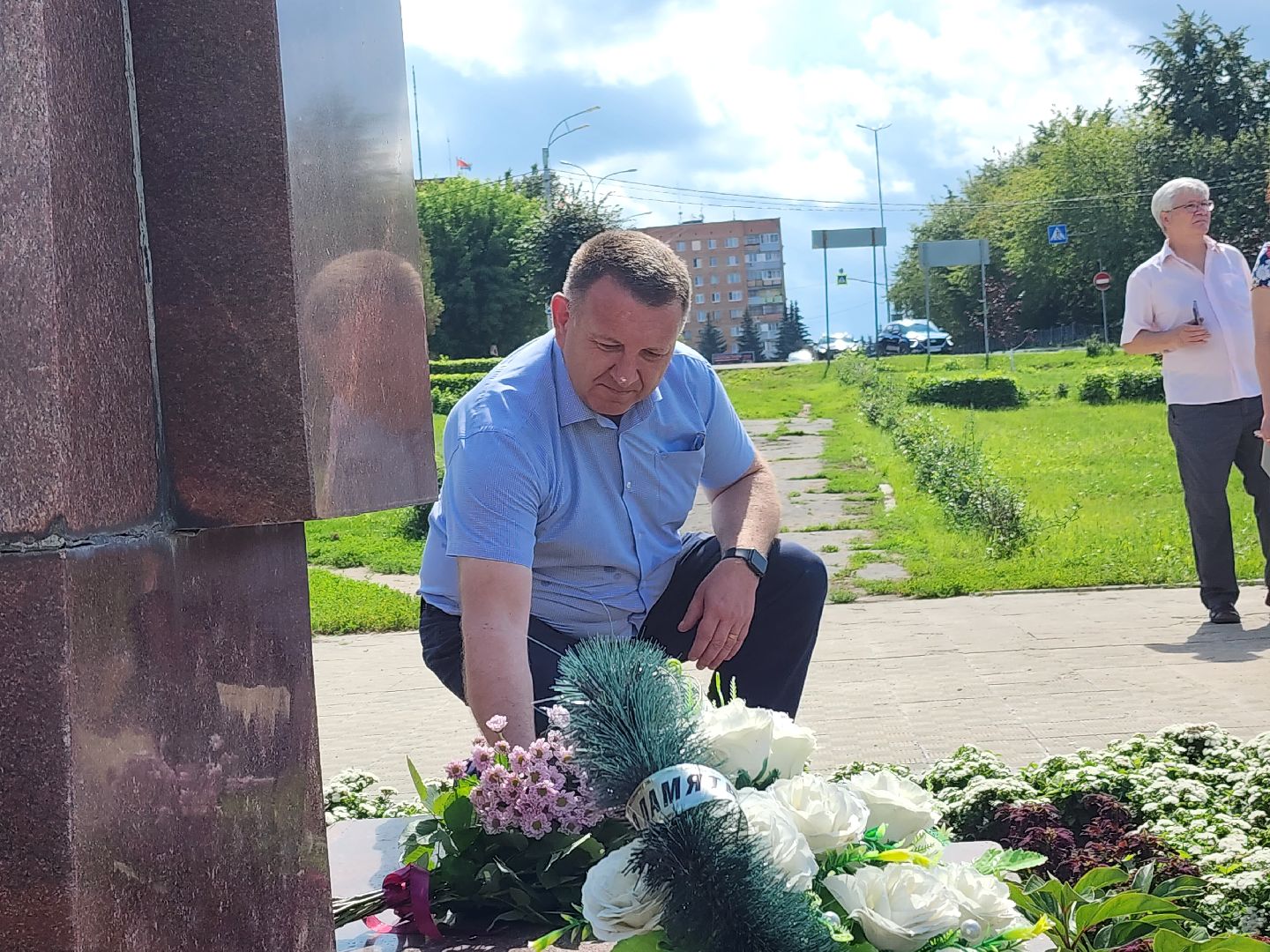 Павловский Посад, городской округ Павловский Посад, люди, музей, цветы, памятник, праздник, космонавт, космос