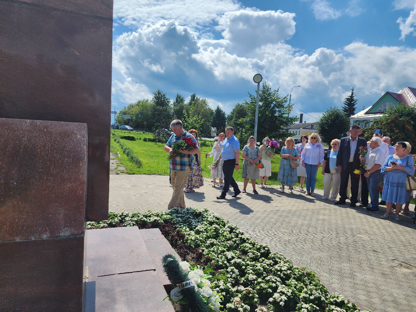 Павловский Посад, городской округ Павловский Посад, люди, музей, цветы, памятник, праздник, космонавт, космос