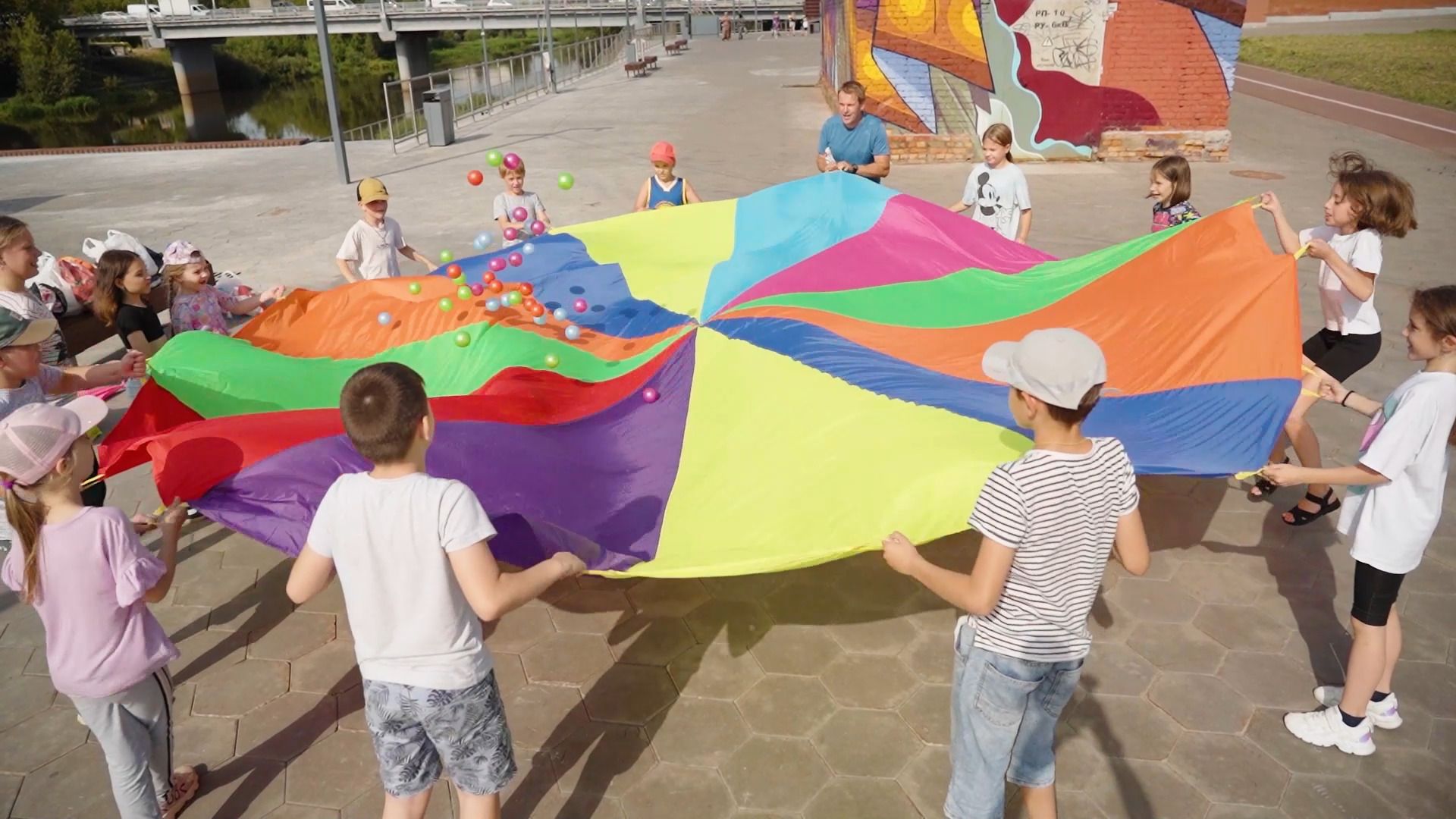 Волонтер, дети, отдых, спорт, учитель, Орехово-Зуево