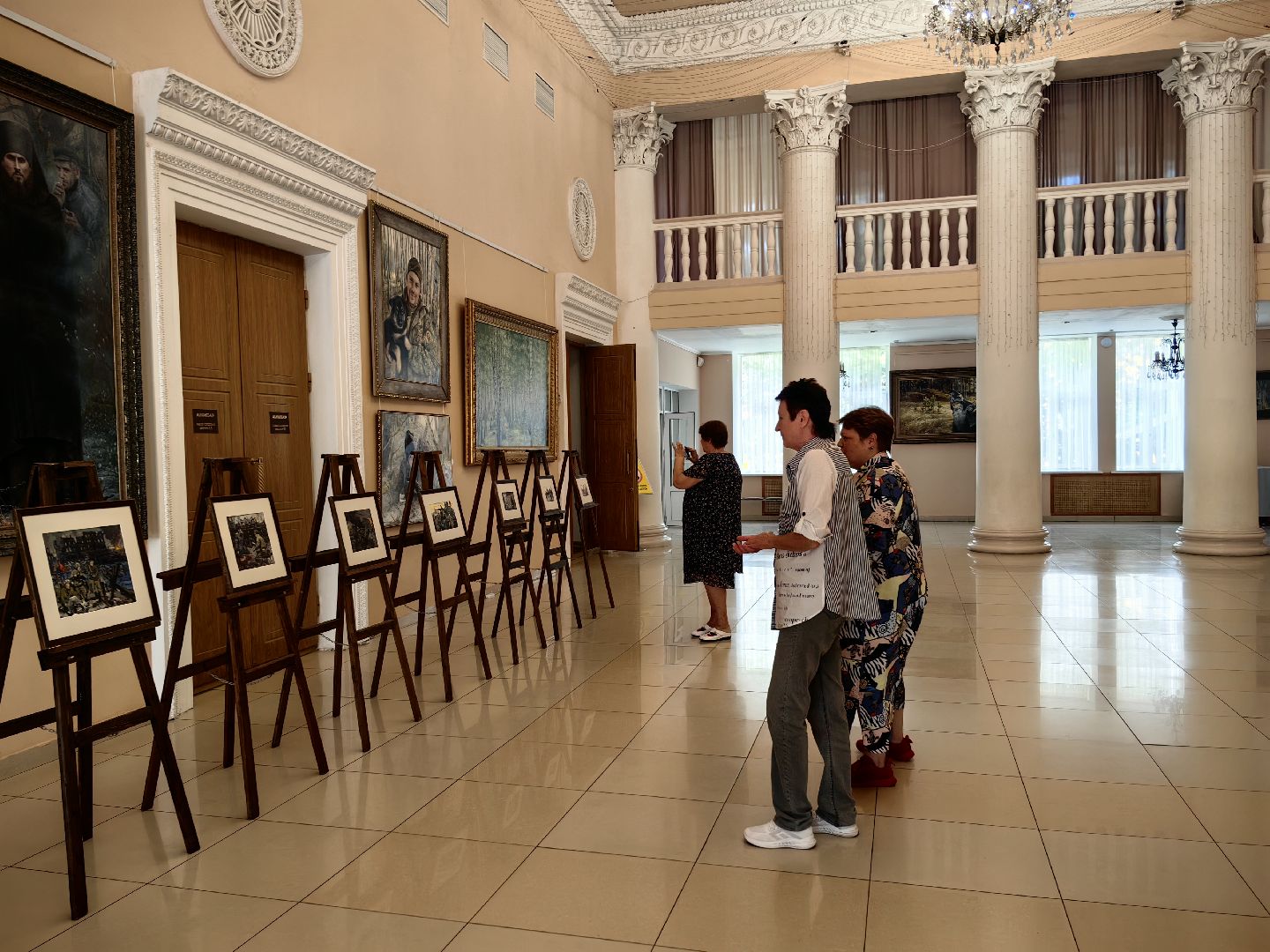 Выставка, рисунки, картина, битва