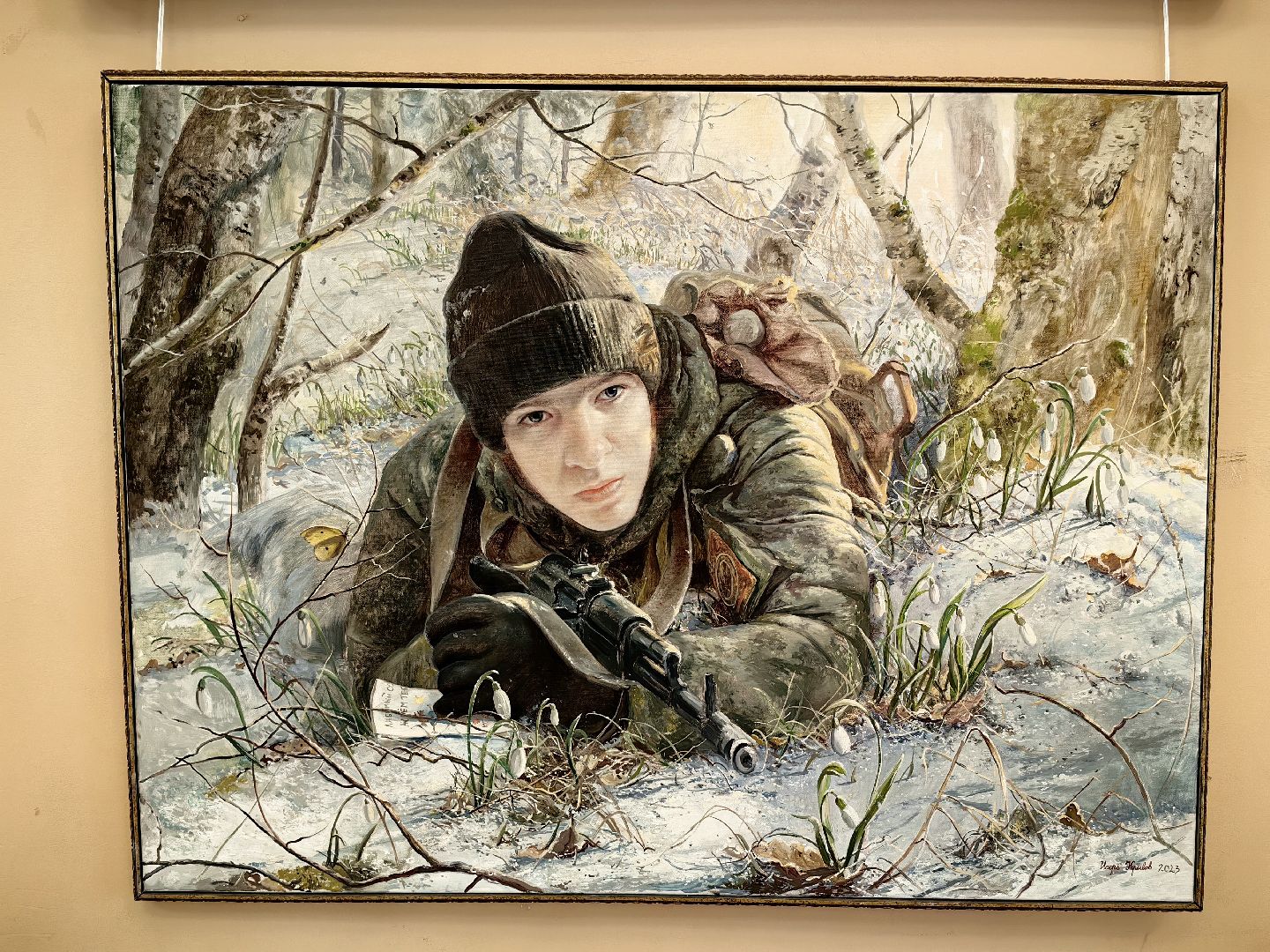 Выставка, рисунки, картина, битва