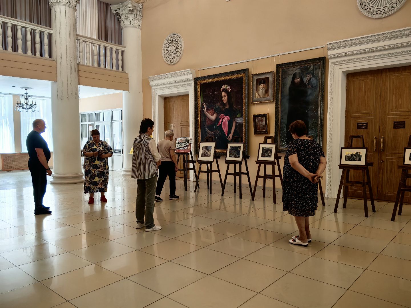 Выставка, рисунки, картина, битва