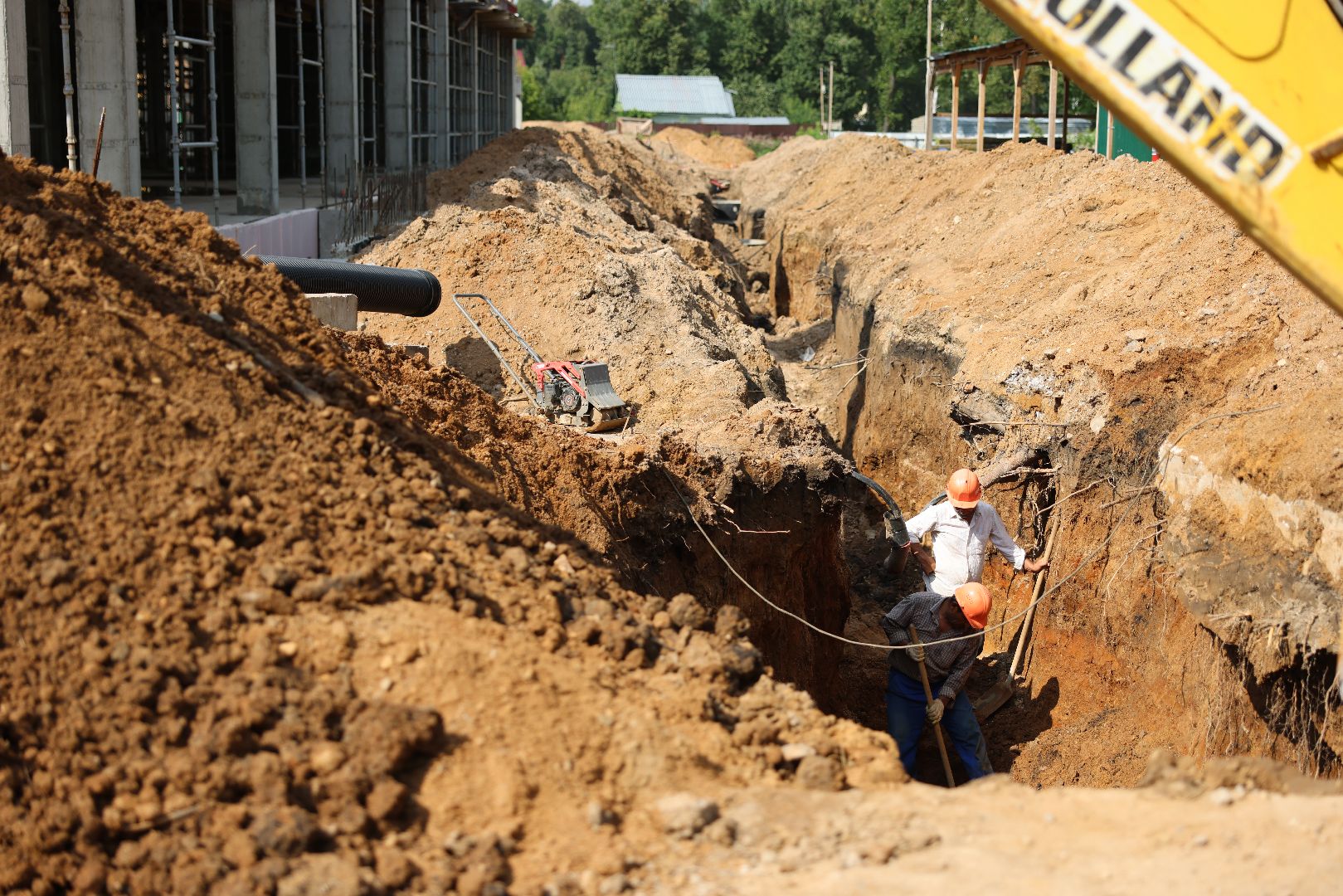 строительство, новая школа, образование