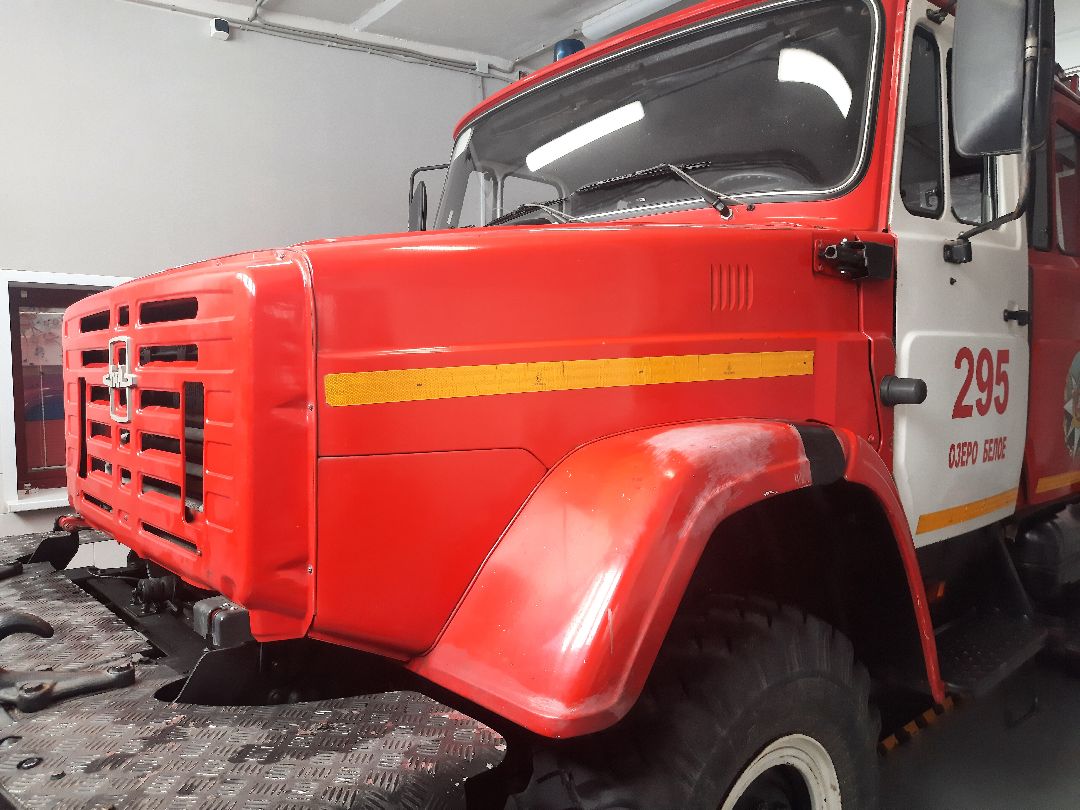 Моспожспас, новое депо, пожарная, часть, Шатура, Санаторий Озеро Белое, после ремонта