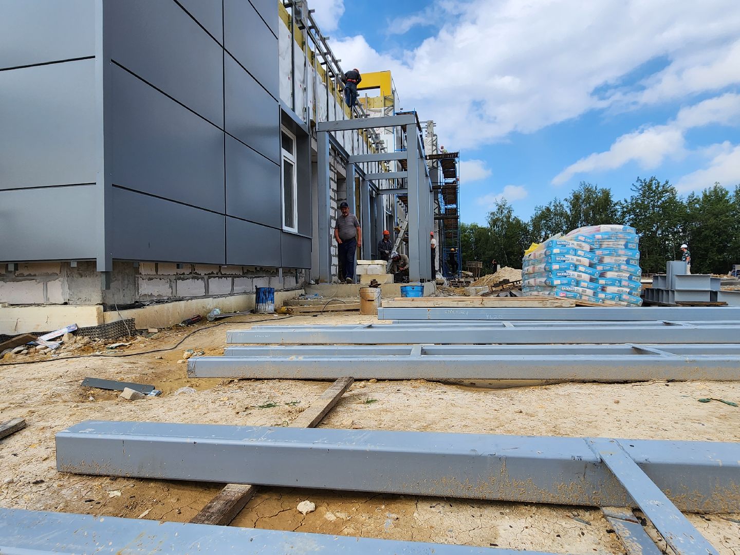 благоустройство, новая поликлиника, серпухов, ивановские дворики, медицина,