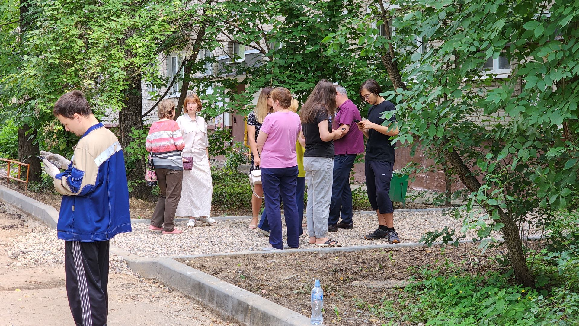 благоустройство, парковки, встречи с жителями,