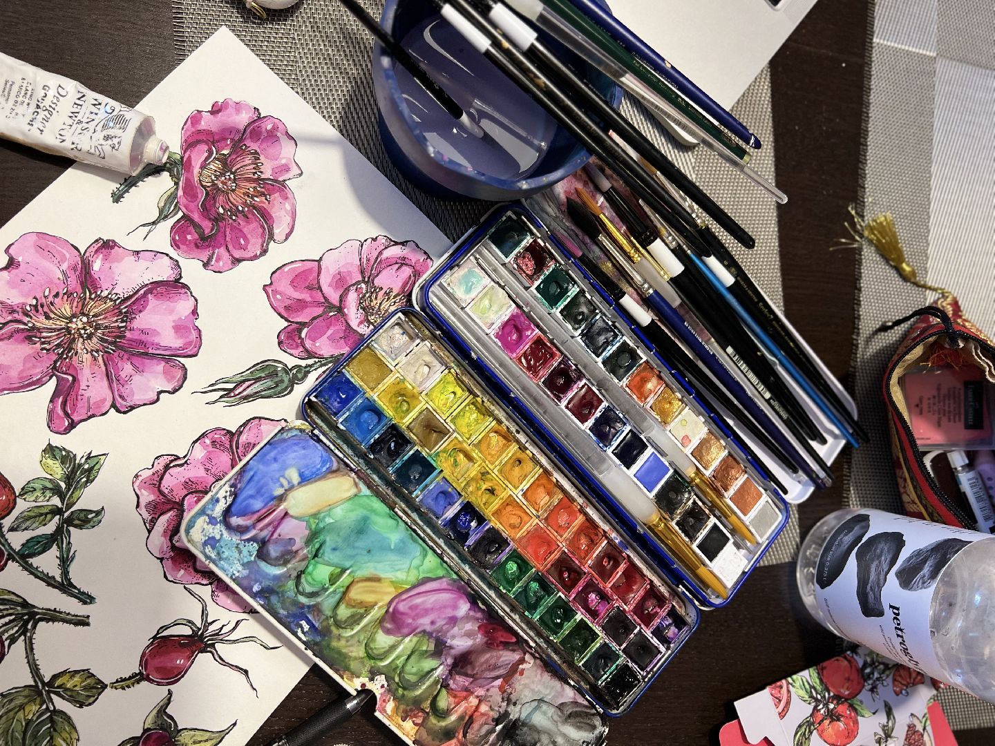 Реутов, дизайнер, Полина Шейдакова, паттерн, визуал, макет, косметика