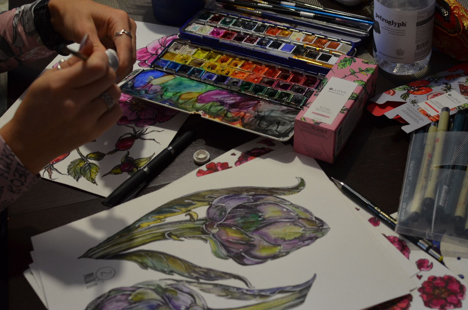 Реутов, дизайнер, Полина Шейдакова, паттерн, визуал, макет, косметика