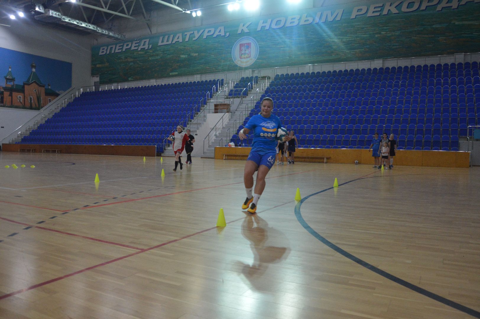 Шатура, женский футбол, тренировка, commanda, Shatura, women''''''''s football, training, the naked truth
