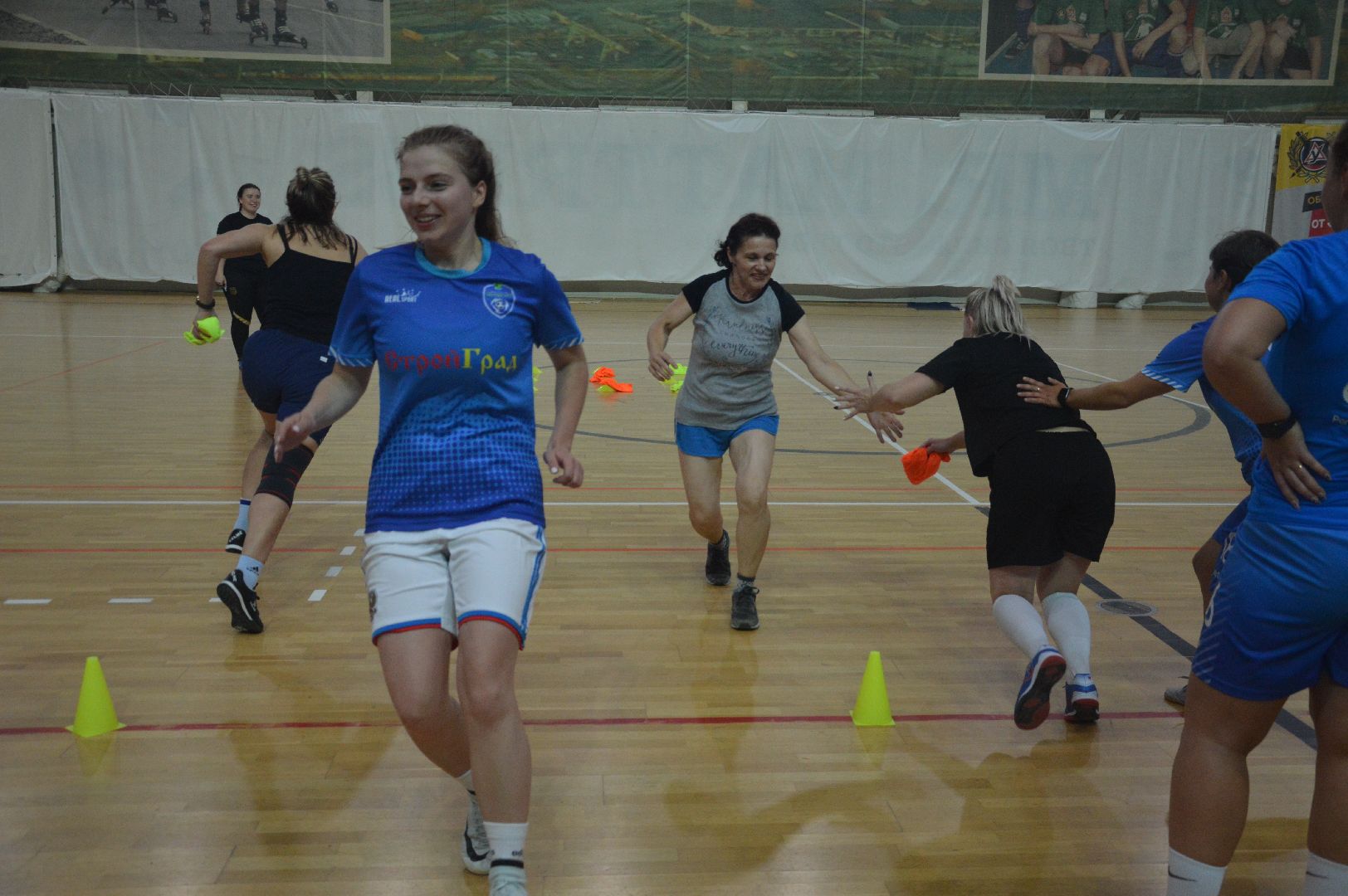 Шатура, женский футбол, тренировка, commanda, Shatura, women''''''''s football, training, the naked truth