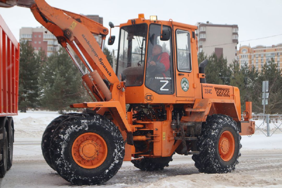 Пущино, благоустройство, зима, коммунальщики.