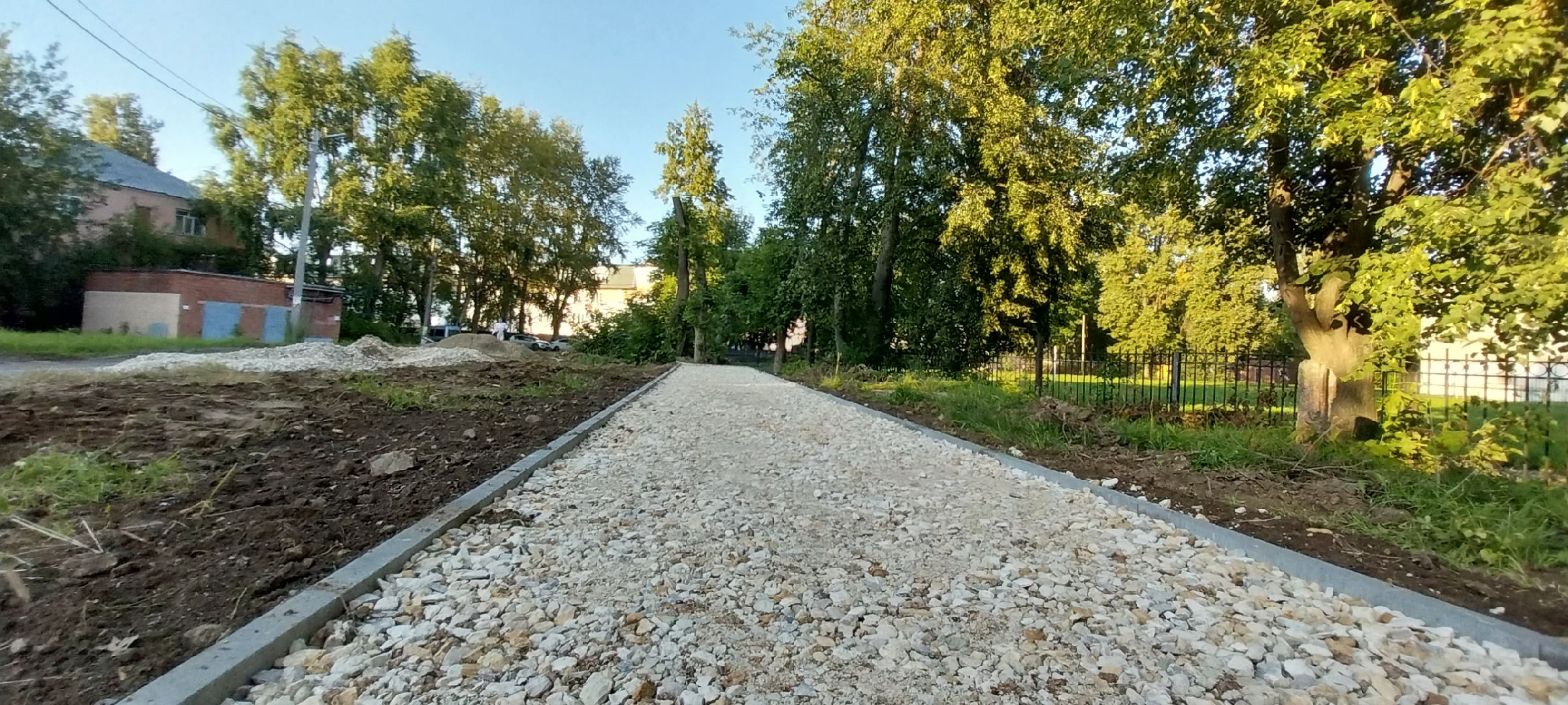 Коломна, благоустройство, народная тропа