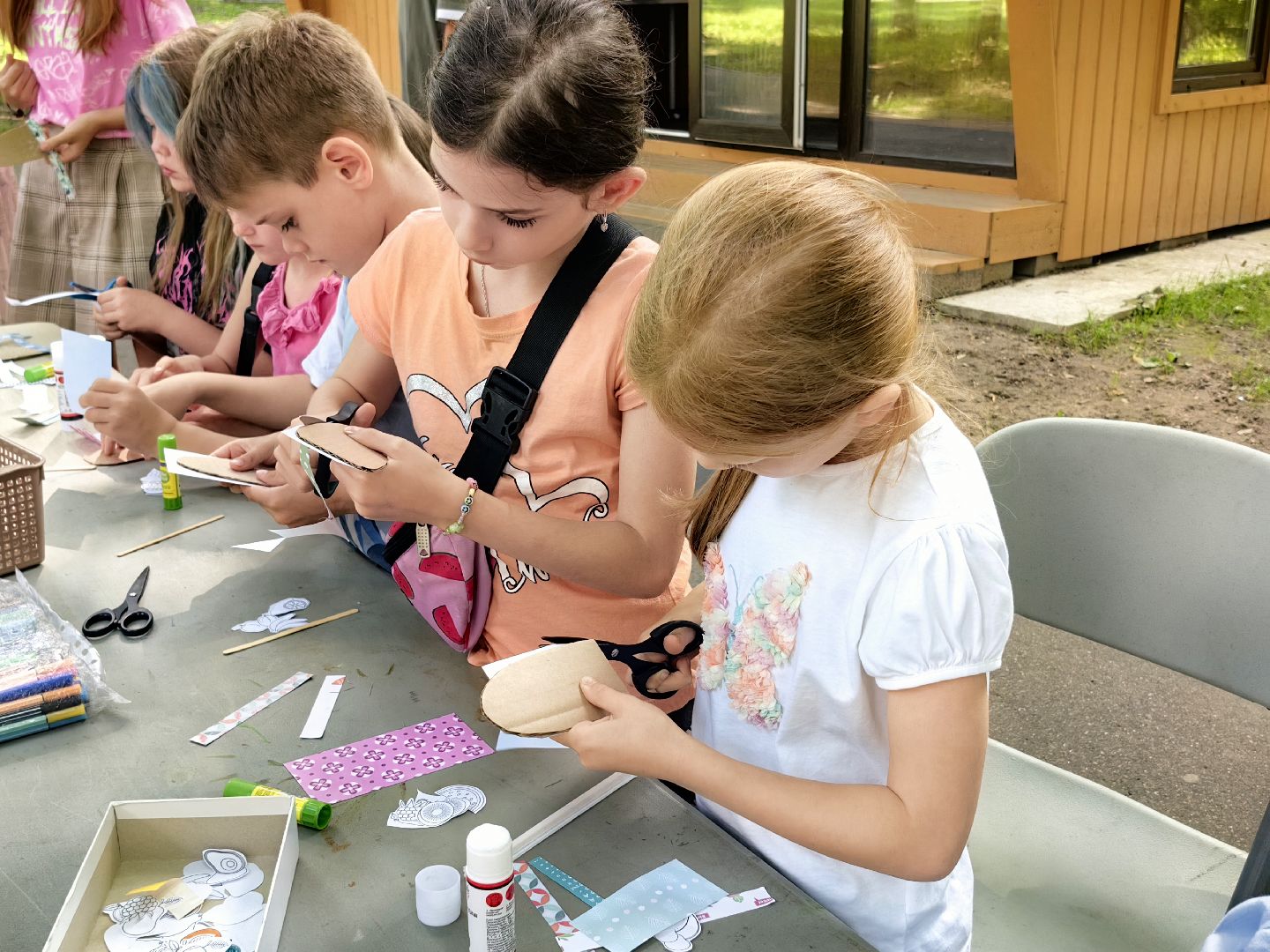 Мороженое, дети, парк, мастер-класс