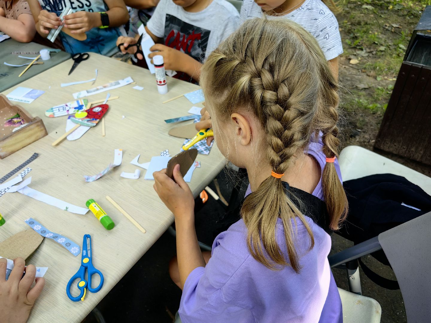 Мороженое, дети, парк, мастер-класс