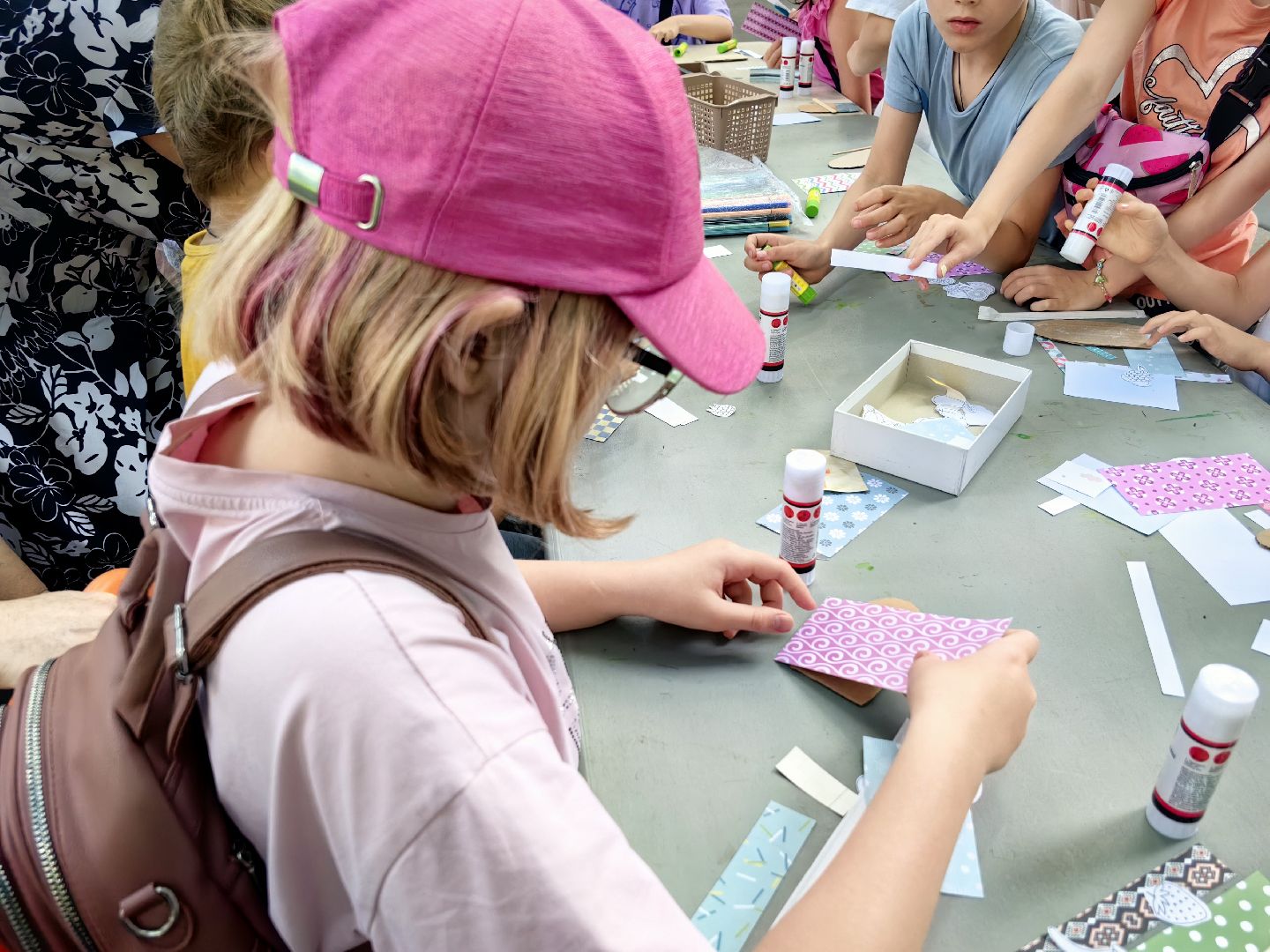 Мороженое, дети, парк, мастер-класс