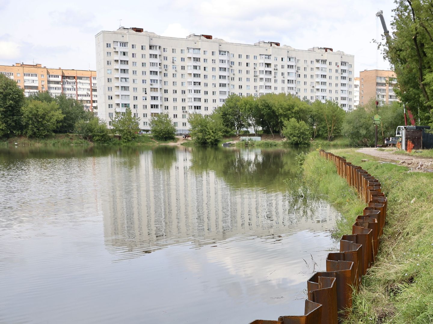 благоустройство, программа губернатора, озеро, Щёлково