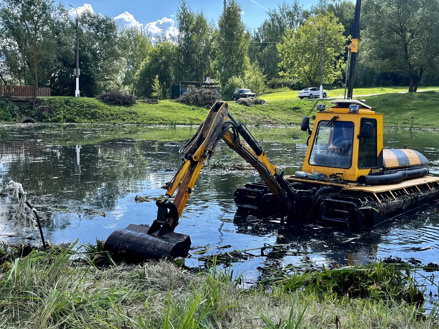 Наро-Фоминск, пруд, экология, 100 прудов и озёр, Подмосковье, Андрей Воробьёв
