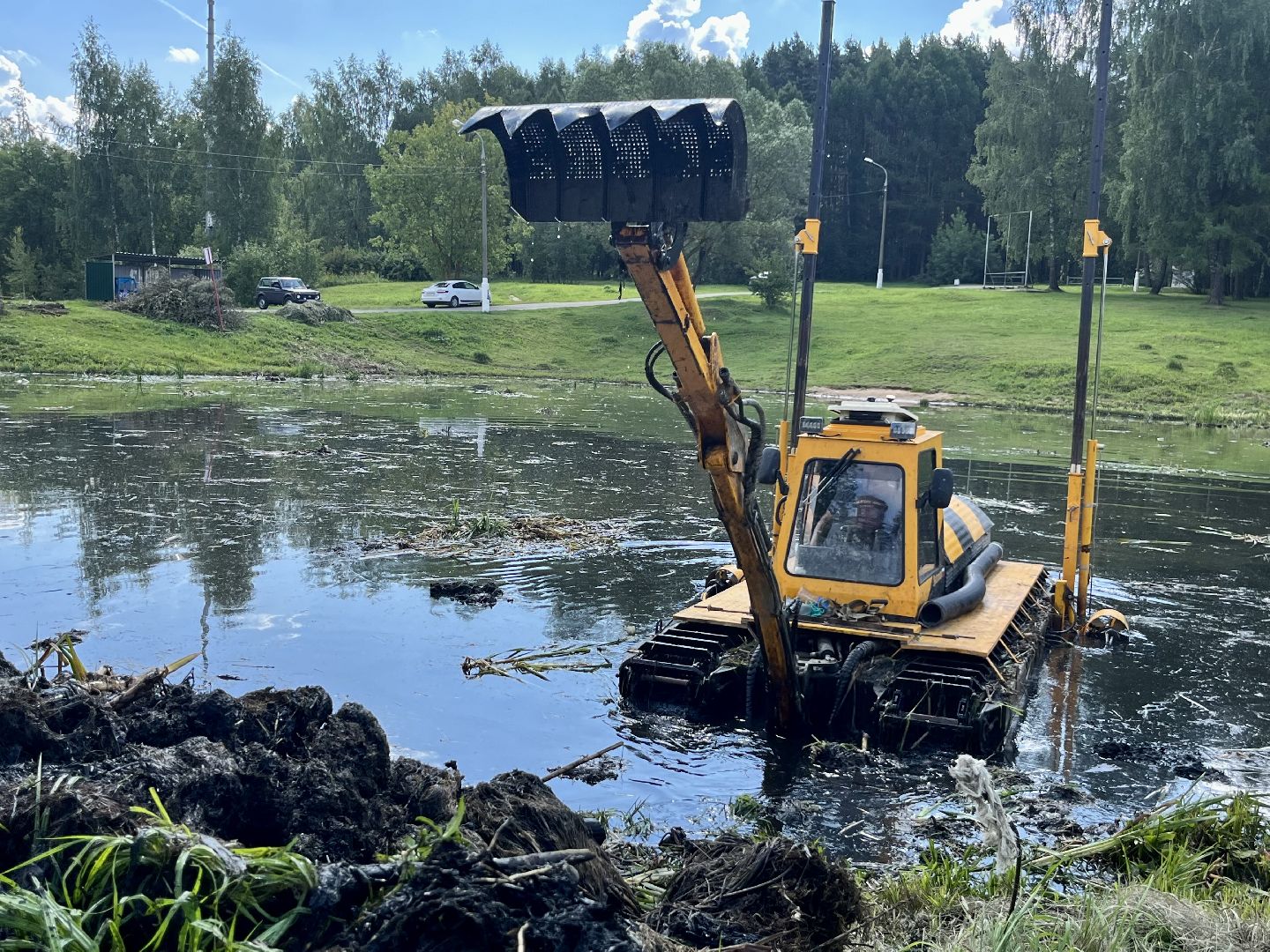 Наро-Фоминск, пруд, экология, 100 прудов и озёр, Подмосковье, Андрей Воробьёв