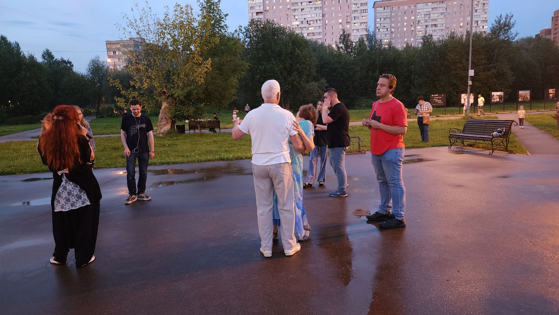 Долгопрудный, танцы, парки, вальс, танго
